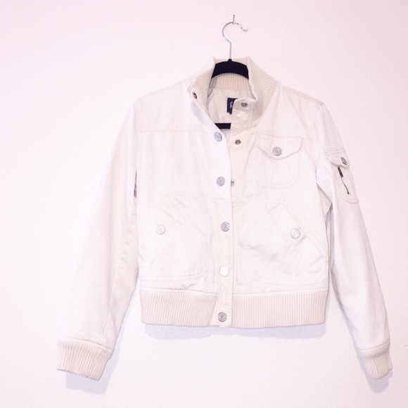 GAP Jackets & Blazers - GAP Utility Cargo Jacket Button Up